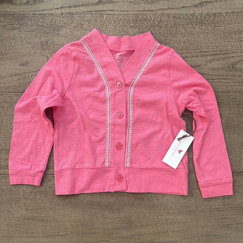 Pink Chicken Claire Cardi, pink, new with tags.